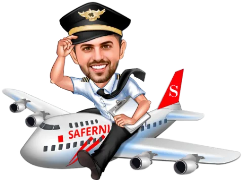 كابتن سفّرني على طيارة سفّرني